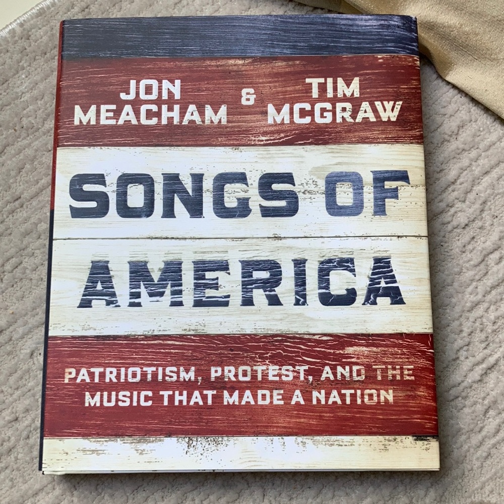 Songs of America hard cover book